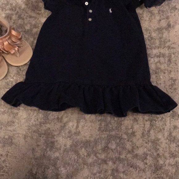 Polo toddler navy dress - Picture 3 of 4